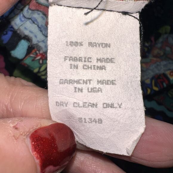 Double D Ranch Maxi Skirt Size L Colorful Multi-print Stretch Long Western Rodeo - Picture 13 of 14